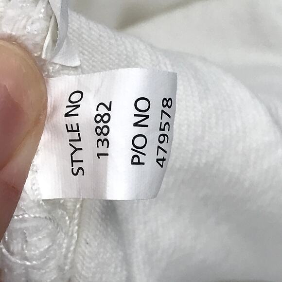 ROLLA'S Original Straight Jeans 26 High Rise Destroyed Cotton Pocket Frayed Hem - Picture 6 of 11